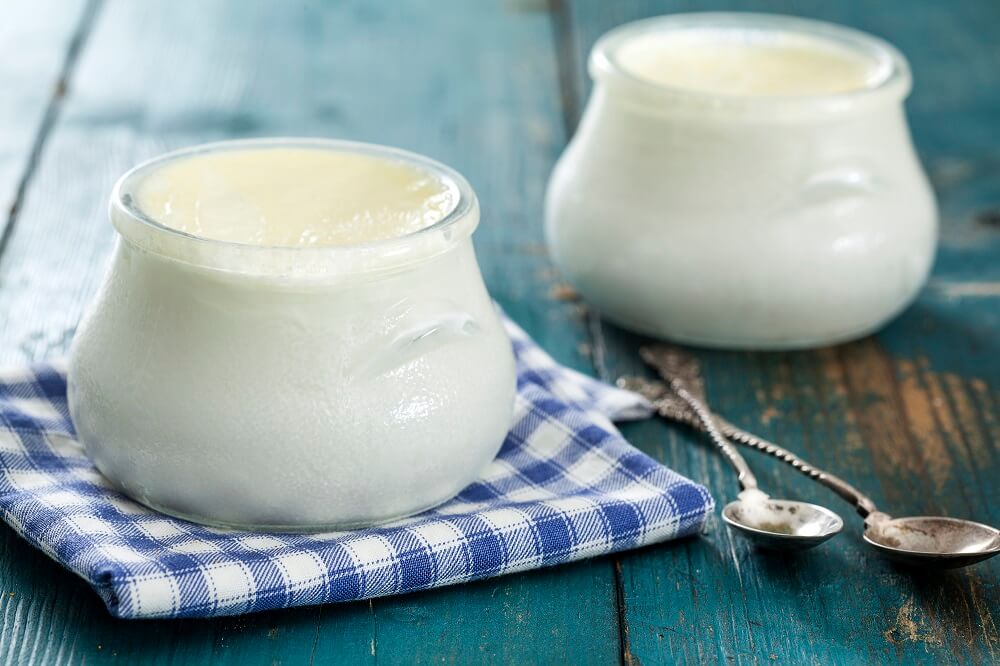 creamed honey in jars