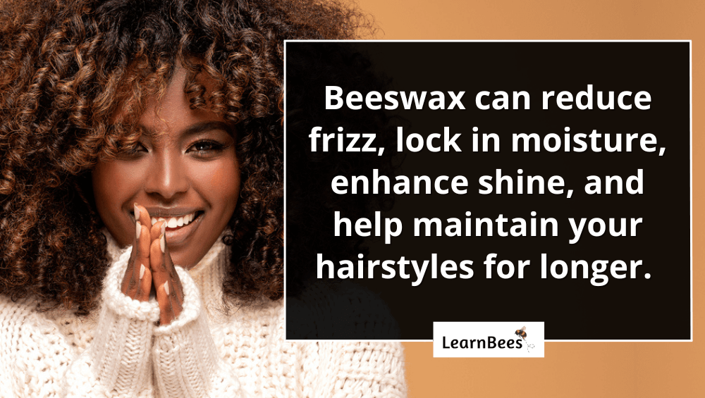 beeswax on hair